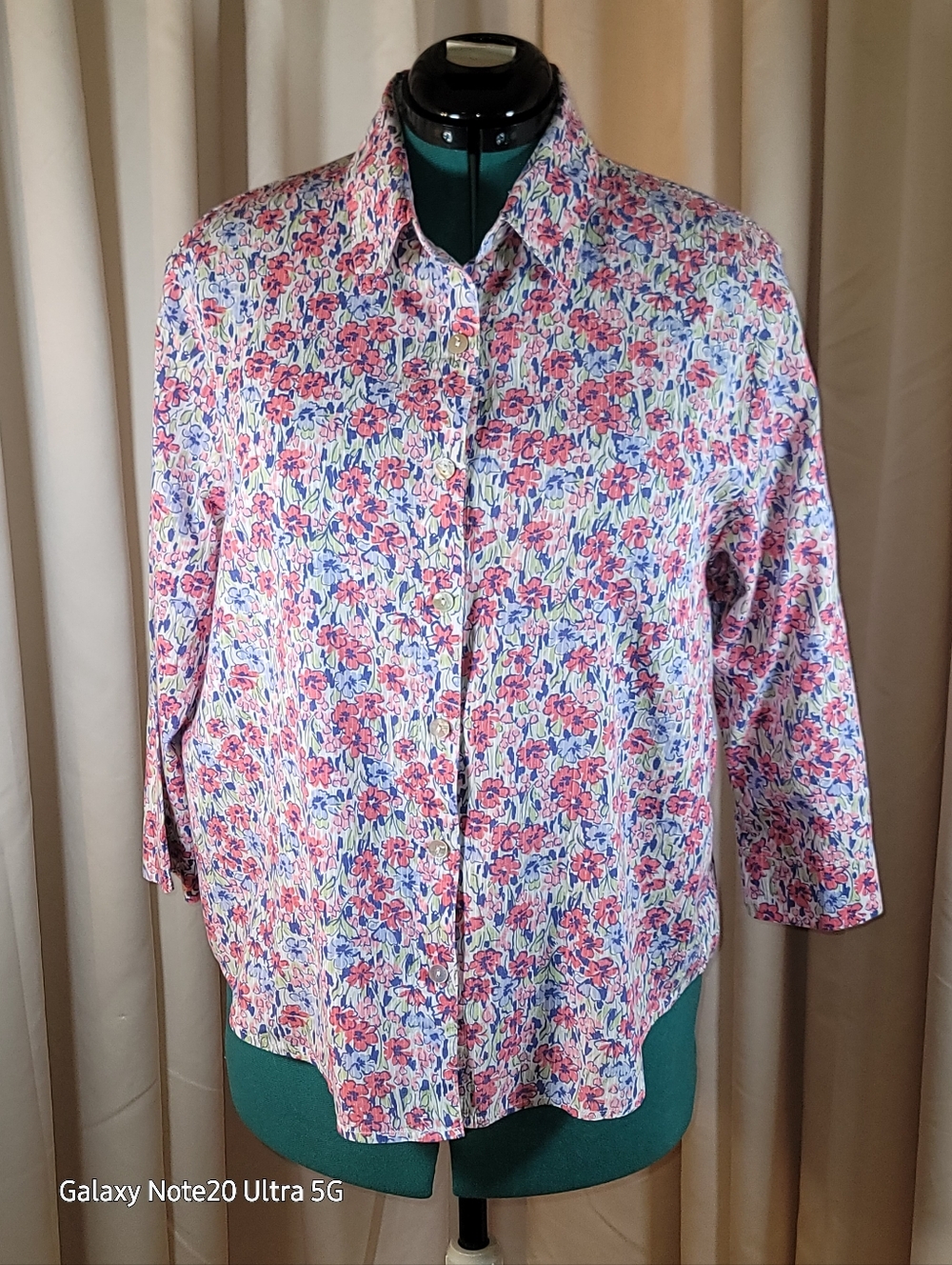 0951. EUC ~ Alfred Dunner ~ So Cute! ~ 3/4 Sleeves To Cuff Or Not!